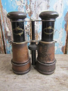 WW2 French Military Binoculars Stamped Jumelle Millitaire Perfection Good Cond - Picture 1 of 10