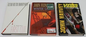 3 Mystery HC/DJ Living Proof Harvey, Winter Games Feinstein, First Cut Robinson - Bild 1 von 4