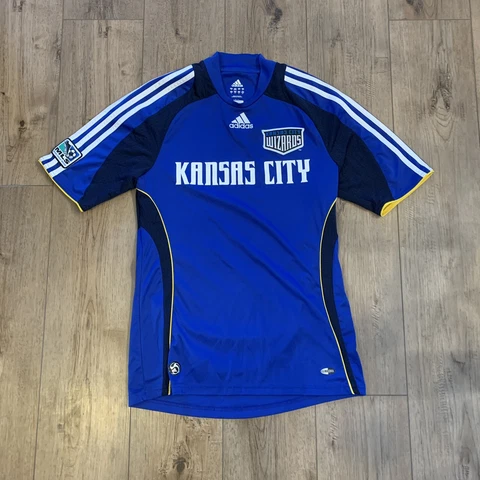 Vintage Kansas City Wizards MLS Soccer jersey Climacool adidas size small Cover