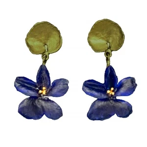 Michaud Wild Violet post earrings earrings 3656 - Picture 1 of 1