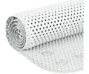 Bathtub & Shower Mats Non-Slip Bath Mat 36 x 17" with Suction Cups & Drain Holes - Picture 1 of 7