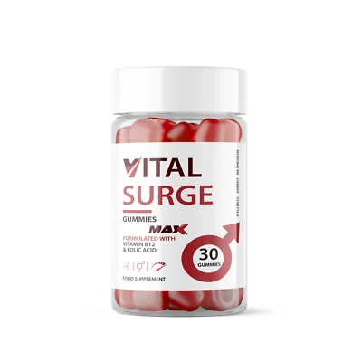 Vital Surge Gummies Max Natural Ingredients Food Supplement - Image 1 of 3