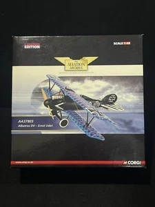 Corgi AA37803 Albatros DV Ernst Udet Limited Edition Airplane 1:48 - Picture 1 of 8