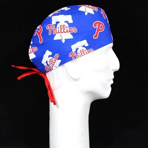 MLB Philadelphia Phillies on Blue Theme Scrub Hat - Picture 1 of 1