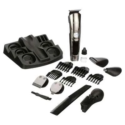 18 in 1 Men's Beard Trimmer&Hair Clipper dry/wet For Beard Face Nose&Ear Hair - Image 1 of 4