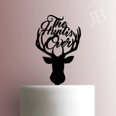 The Hunt Is Over 225-287 Cake Topper Foto 1 de 2