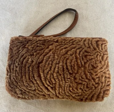 Bolso sin asas PATRICIA NASH Piamonte italiano de cuero y piel de oveja Sherpa Foto 1 de 4