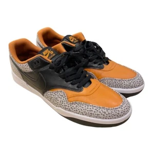 0481) Nike SB GTS Return PRM Safari 2020 CV6283-001 Black/Orange Men’s Size 14 - Picture 1 of 8