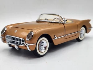 Vintage Franklin Mint 1955 Corvette Convertible Copper 1:24, Box and All Papers - Picture 1 of 21
