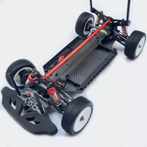 Carbon Fiber Chassis Metal Differential Car Frame Part for DGY 1:10 RC Rally Car - Bild 1 von 11