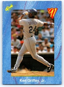 Ken Griffey Jr 1991 Classic Update Blue Travel Edition #T3 - Picture 1 of 2