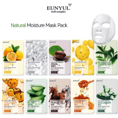 EUNYUL Moisturizing Nourishing Brightening Natural Mask 10 Kinds 10 Packs 22ml - Image 1 of 3