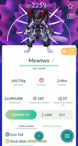 Pokemon GO - 🎉Armored Mewtwo🎉 - Registered Or 30 Days Trade Go - Picture 1 of 1