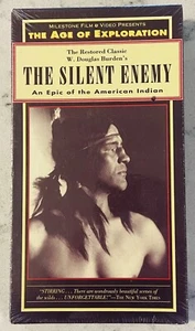 The Silent Enemy 1930 B&W VHS Chief Yellow Robe Chief Akawanush Re-Released 1992 - Picture 1 of 3