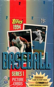 Topps 1994 Series 1 "ToppsGold & ToppsBlackGold" Baseball Cards Factory Sealed - Picture 1 of 6