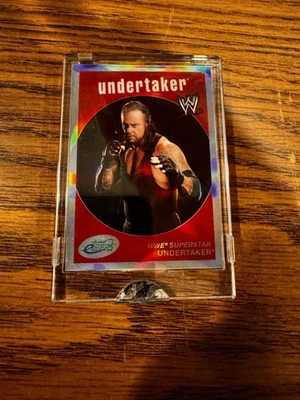 Undertaker 2007 Topps eTopps WWE #ETW-5 Refractor /999 SP Uncirculated - Image 1 of 2
