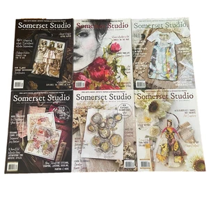 Somerset Studio Magazine An Interactive Mixed Media Journal Lot of 6 2020-23 - Picture 1 of 9
