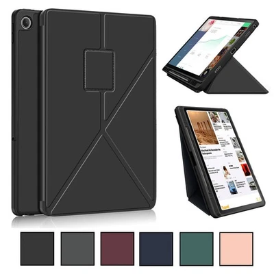 For Lenovo Tab M10 Plus Gen 3 10.6'' Transformer Stand Leather Smart Case Cover - Image 1 of 4