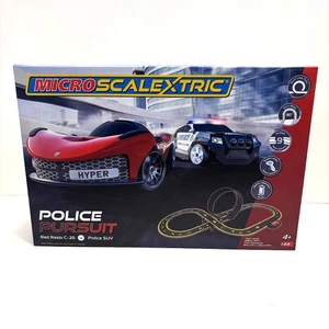 Micro Scalextric Polizei Verfolgung Rennen Set - Brandneu & Versiegelt - Kostenloser Versand - Bild 1 von 10