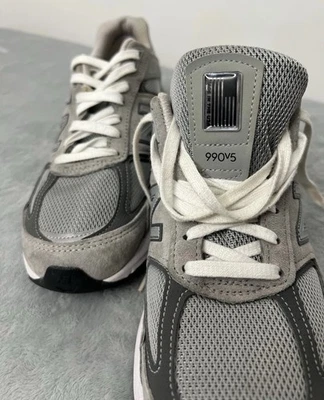 New Balance 990v5 Zapatos Mujer Talla 9 Gris Gamuza ENCAP Hecho en EE. UU. W990GL5 USADO EN EXCELENTE ESTADO Foto 1 de 4