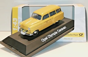 Schuco 1:43 turismos Opel Olympia Caravan Deutsche Bundespost embalaje original 006797 - Imagen 1 de 22