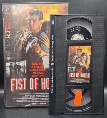 (FSK 18) VHS Videokassette - Fist of Honor - Sam J. Jones, Joey House,Abe Vigoda - Bild 1 von 4