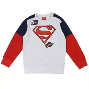 DC Comics ☆ Justice League Superman Boys' Lightweight Sweatshirt ☆ Size 2T - Picture 1 of 1