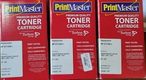 3 Pack*: C7115X 15X compatible Toner Cartridge for HP LaserJet 1000/1200/1220 - Photo 1/2