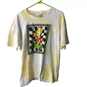 T-SHIRT DA SKATEBOARDING CRAVATTA TIE COLORATA GRAFICA UOMO XXL - Foto 1 di 4