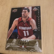 BROOK LOPEZ - 2008-09 Upper Deck First Edition Rookie Card RC #226