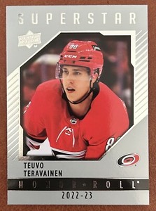 Teuvo Teravainen 2022-23 Upper Deck Series 1 Superstar Honor-Roll #HR-20
