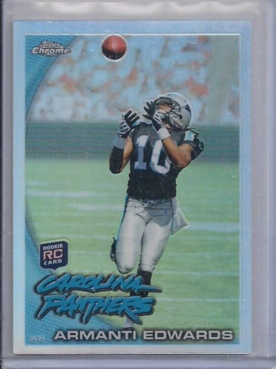 2010 Topps Chrome Refractor Armanti Edwards RC - Image 1 of 1