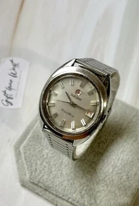 Rado SpaceWing Automatic 25Jewels Silver Stainless Steel Vintage 35mm Mens Watch - Picture 1 of 15