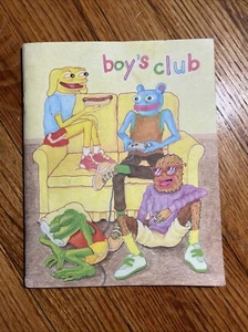 Boy’s Club #1 Matt Furie 1st printing Teenage Dinosaur Rare Comic Pepe the Frog - Picture 1 of 5