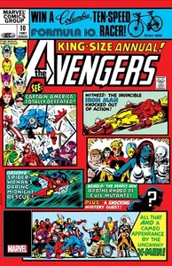 AVENGERS ANNUAL #10 FACSIMILE ED FOIL VARIANT (29/05/2024) - Picture 1 of 1