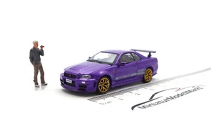 Nissan Skyline GT-R (R34) - Australia (inkl. Figur) - 1:87 - Micro City MC870012 - Bild 1 von 2