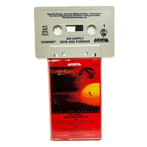 Air Supply Cassette Tape Now and Forever 1982 Arista ATC 9587 Red Case - Picture 1 of 5