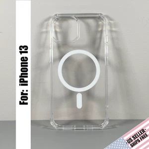 Funda para iPhone 13 - Cristal Transparente | Agarre Micro-Punto | Magnética | Ajuste Ajustado - Imagen 1 de 12