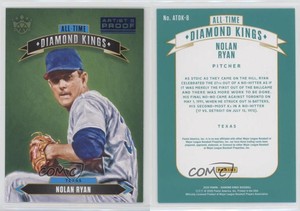 2020 Panini Diamond Kings All-Time Artist Proof Blue Nolan Ryan #ATDK-8 HOF