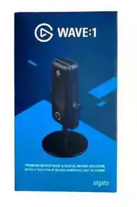 Elgato Wave:1 Professionelles USB-Kondensatormikrofon für Streaming NEU & OVP - Bild 1 von 1