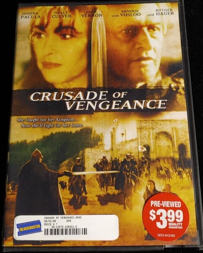 Crusade of Vengeance (DVD, 2006) Joanna Pacula, Arnold Vosloo, Rutger Hauer - Image 1 of 1