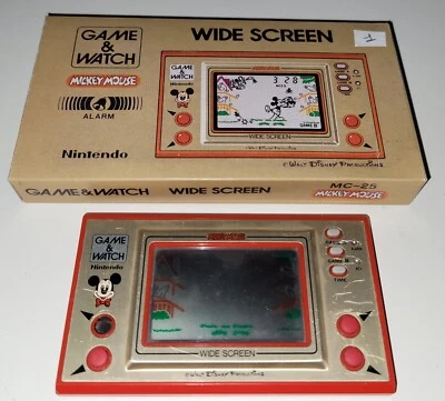 Nintendo Game & Watch Mickey Mouse - Wide Screen - MC-25 - Ecran HS - Photo 1/4