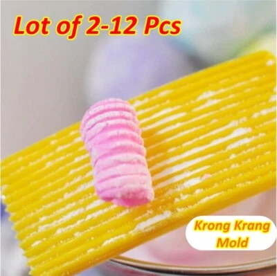 2 件 KRONG KRANG 模具泰国椰子饼干零食甜点烘焙塑料厨房工具 — 第 1/4 张图片