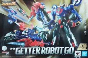Figura de acción Bandai Tamashii Nation Soul of Chogokin GX-96 Getter Robot Go *Nueva - Imagen 1 de 7