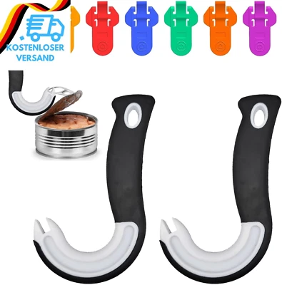 S.F.PACHIRA 2 Stück Ring Pull Dosenöffner Set, Arthritis Hilfsmittel Dosenöffner Mit 6 Stück