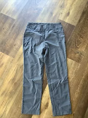 Ruby Rd Pants Women's Large Grey Pull on Stretch Pant SOFT MSRP $50 - Image 1 of 3