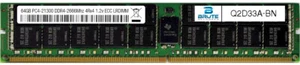 Q2D33A - HP Compatible 64GB PC4-21300 DDR4-2666Mhz 4Rx4 1.2v ECC LRDIMM - Picture 1 of 3