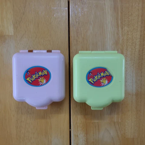 Two 1997 Tomy Nintendo Pokemon Polly Pocket Play Set’s - Incomplete Cover