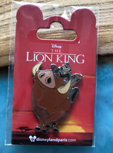 Pin’s Broche Roi Lion / The King Pumba & Timon OE Disney Disneyland Paris