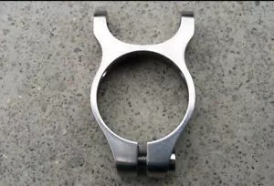 Morsetto reggisella in lega di titanio 31,8/34,9 mm con portaclip posteriore porta doppia clip - Foto 1 di 9